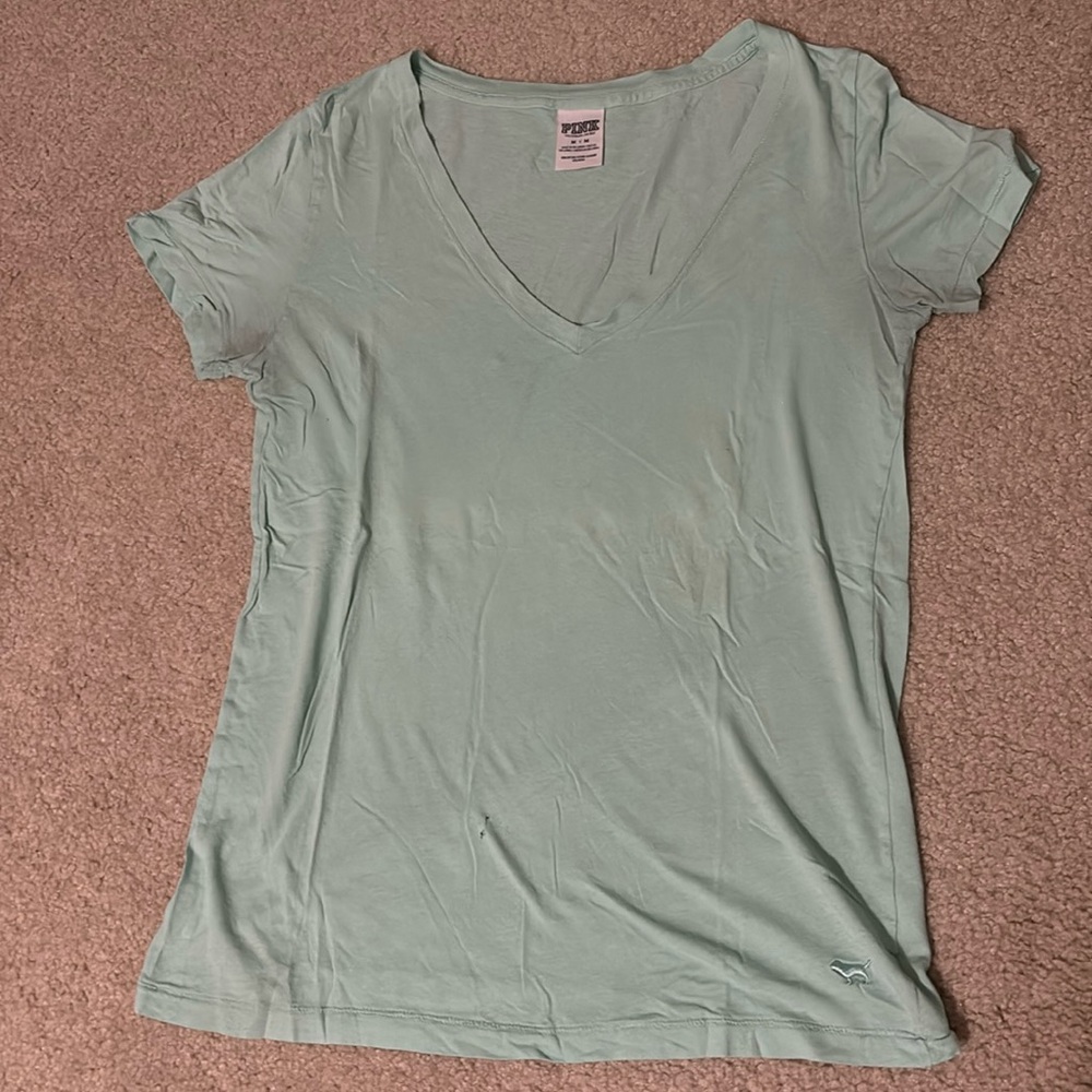 Victoria’s Secret PINK V Neck T-Shirt, Women’s Size Medium